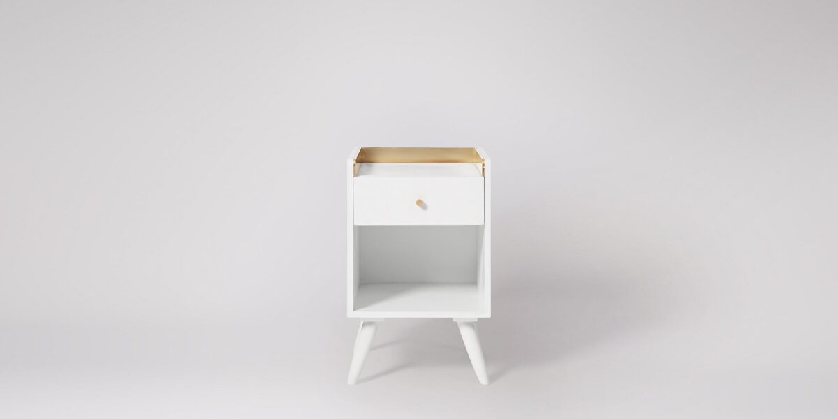 Fresco One Drawer Bed Side - Image 4