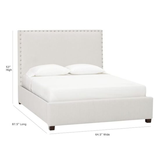 Raleigh Upholstered Square Bed