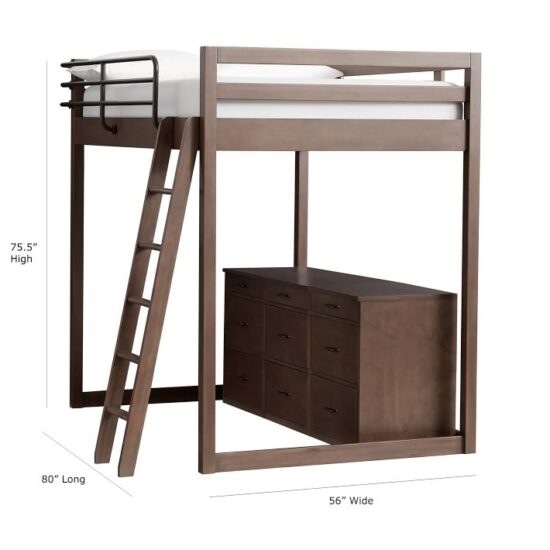 Waverly Loft Triple Chest Set