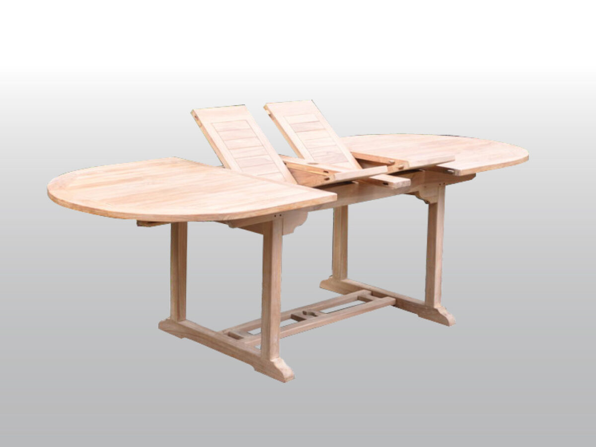 Double Extension Table Oval