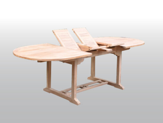 Double Extension Table Oval
