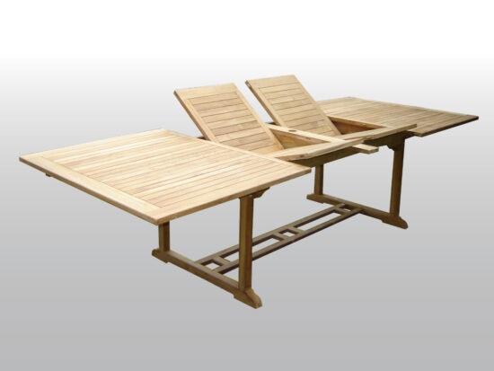 Double Extension Table Rectangular
