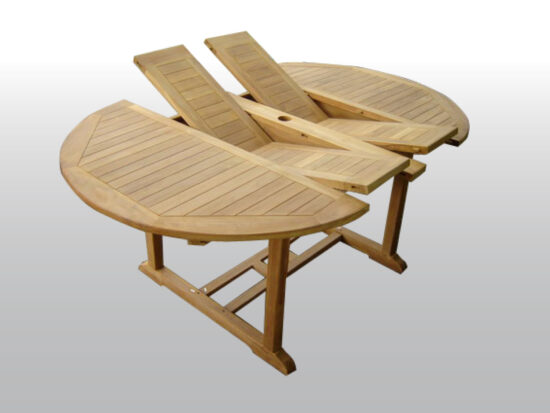Double Extension Table Round