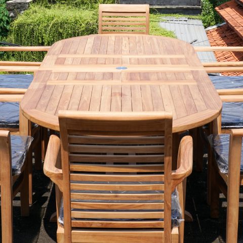 Set Double Extension 8 Stacking Chairs (8)